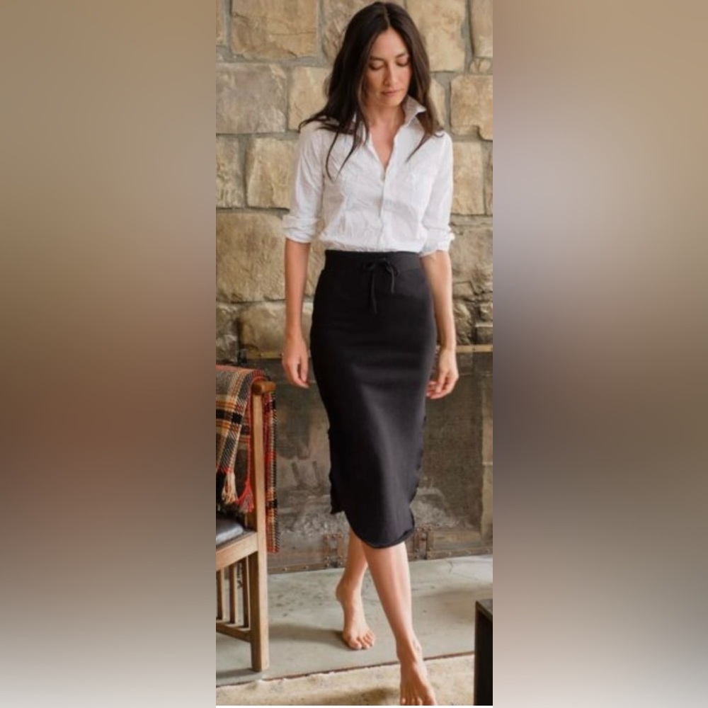 Frank & Eileen unforgettable skirt Black
